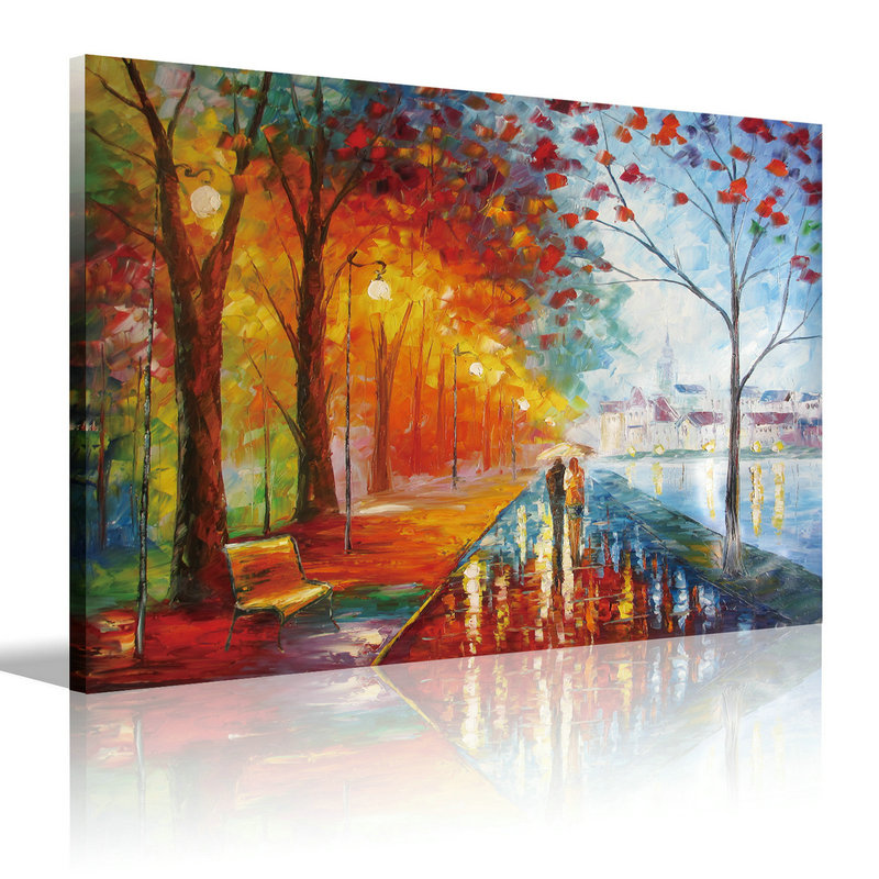 Large Size Modern Wall Art Oil Painting On Canvas - Artwork For Sale House Huge